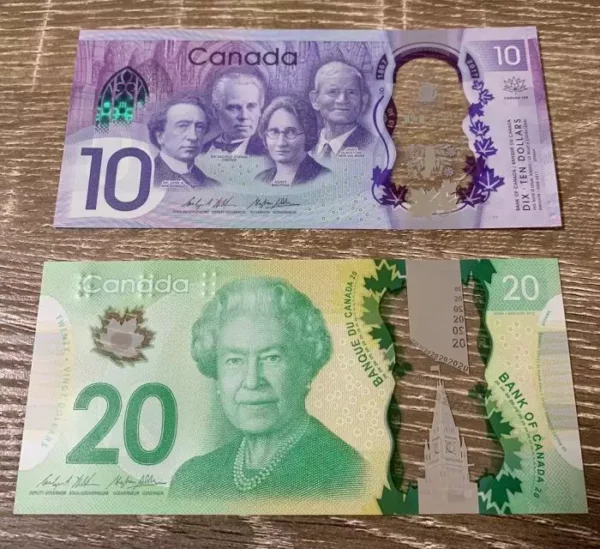 Buy Fake Canadian $20 Banknotes